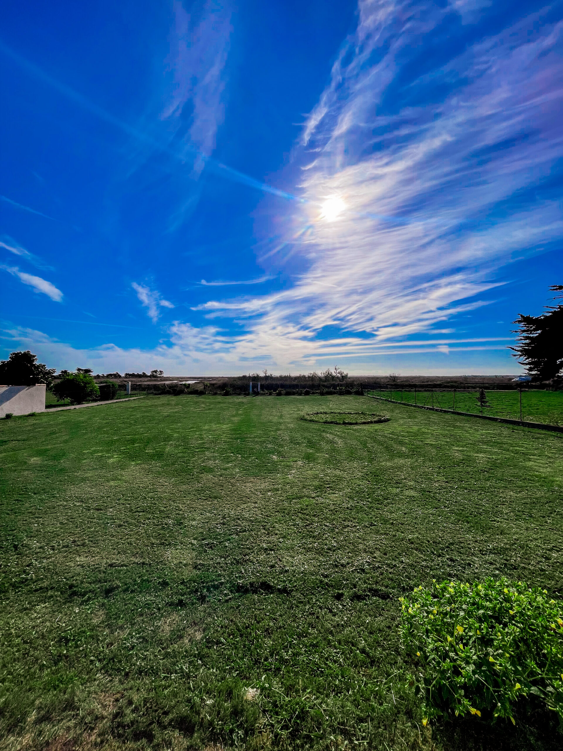 Jardin vue mer